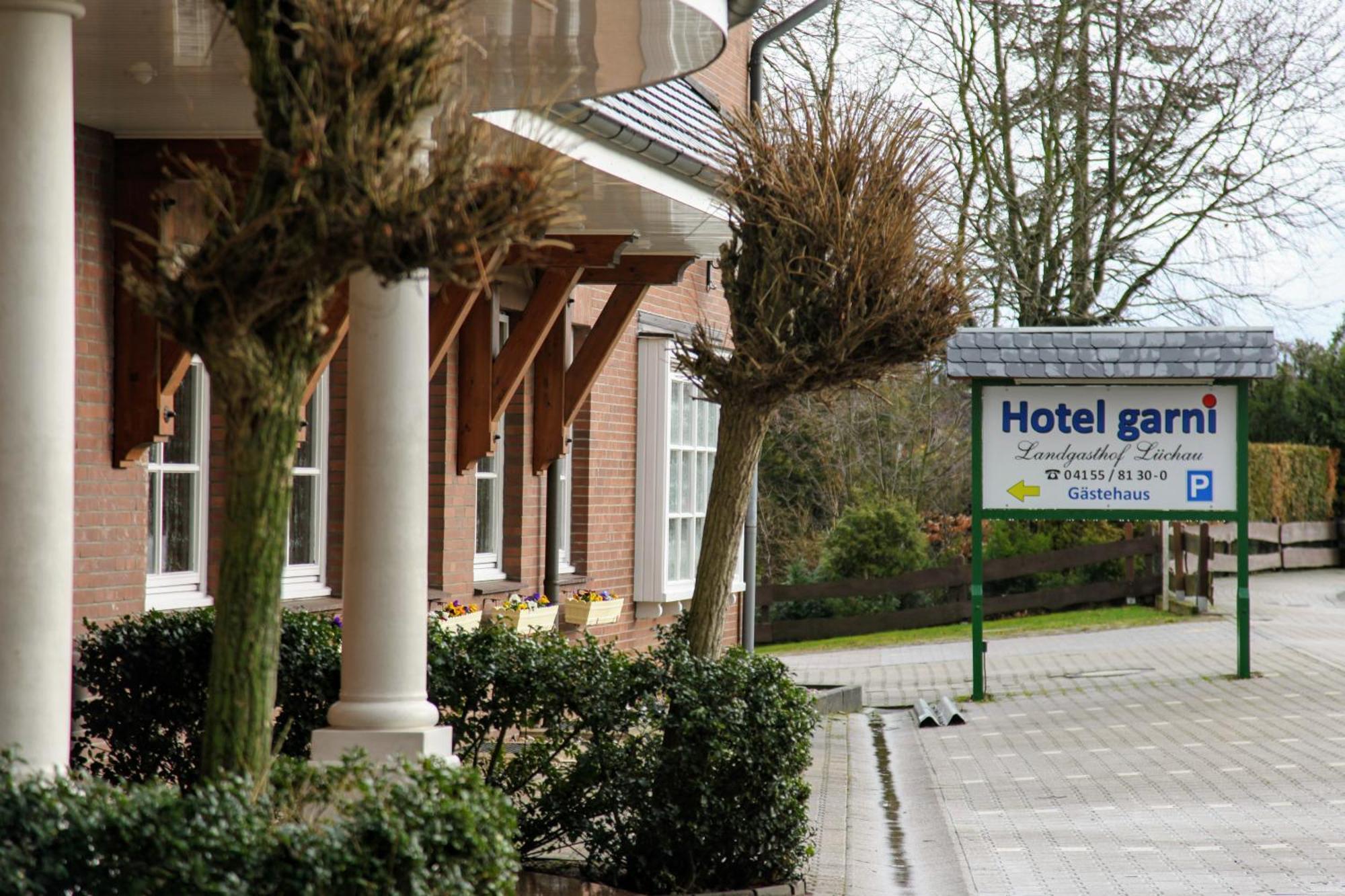 Hotel Garni Landgasthof Luechau Mussen  Экстерьер фото